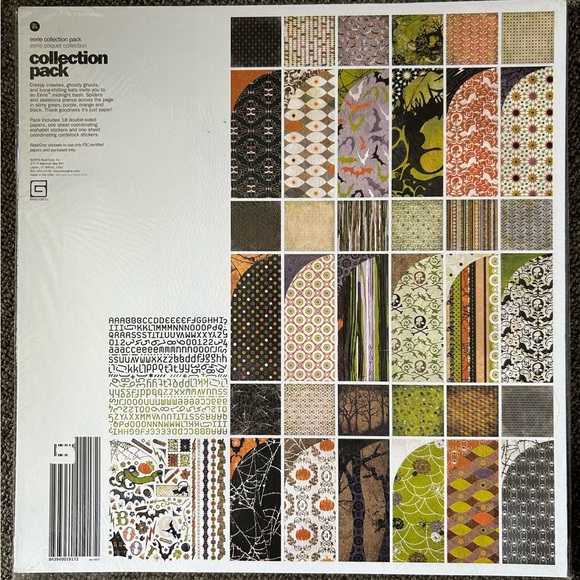 Vintage “Eerie” Scrapbook Collection Pack - Picture 3 of 4